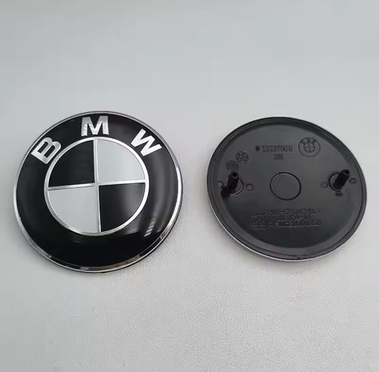 BMW Embléma FEKETE-FEHÉR 82,74,78(mm) - bömös.hu