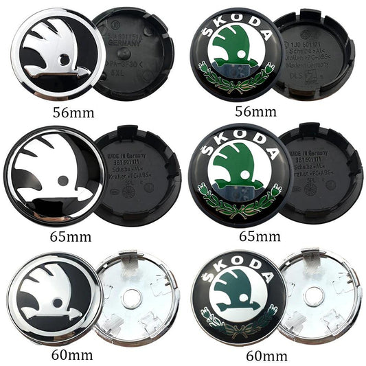 Skoda felnikupak Szett 56, 60, 65mm (4db) - bömös.hu