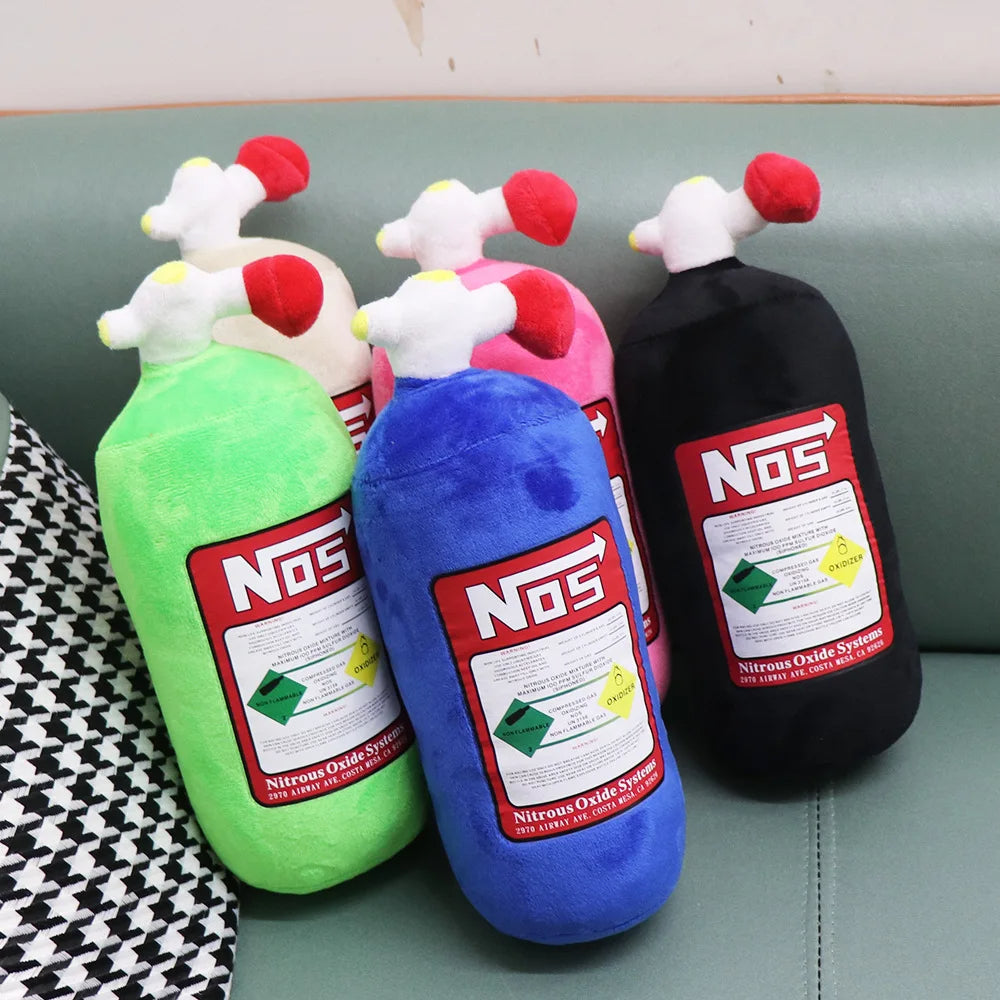 NOS Nitrous Oxide Palack Formájú Párna – Fejtámla és Háttámasz Autóba - bömös.hu