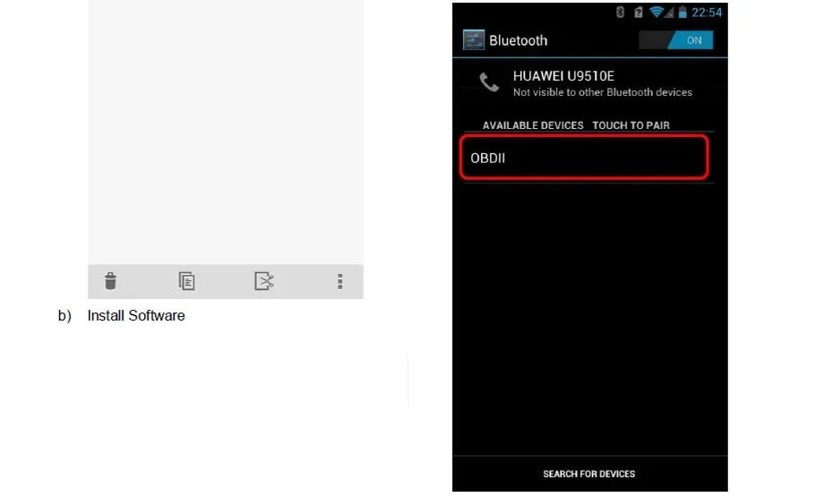 🔧 ELM327 Hibakód Olvasó és Törlő – Android / iOS