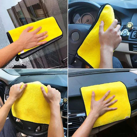 Mikroszálas Autótisztító Kendő – 30×30 cm (1 db) - bömös.hu