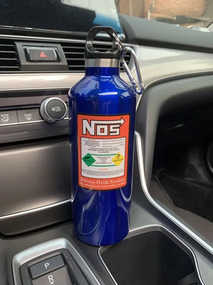 NOS Nitro Termosz – 0,5L Prémium Minőségű Ivópalack Autósoknak - bömös.hu