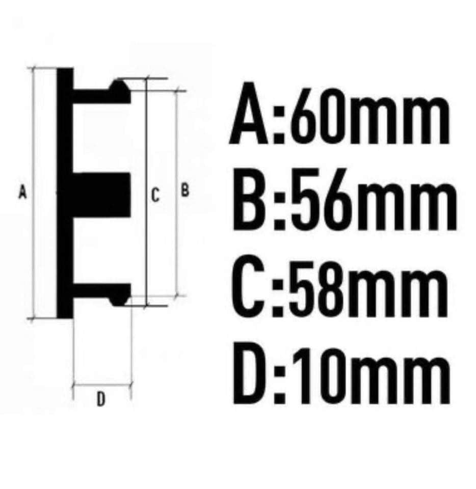 VOSSEN Felnikupak – 60mm (4db)