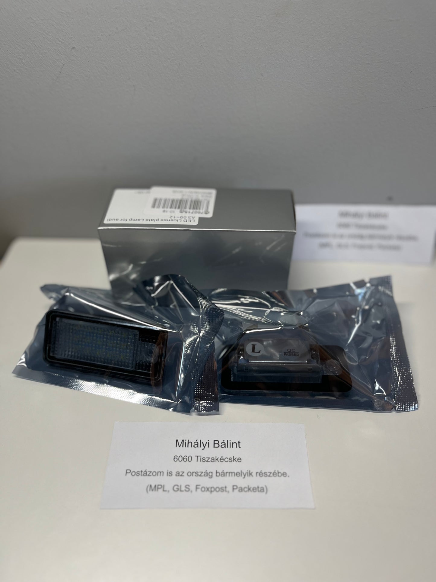 Gearelec Audi rendszámtábla világítás E-Jeles A3 A4 A6 A5 A8 stb. - bömös.hu