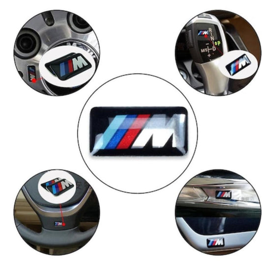 BMW M Matrica - 3 Méretben (1 db) Kormányra és Felnire - bömös.hu