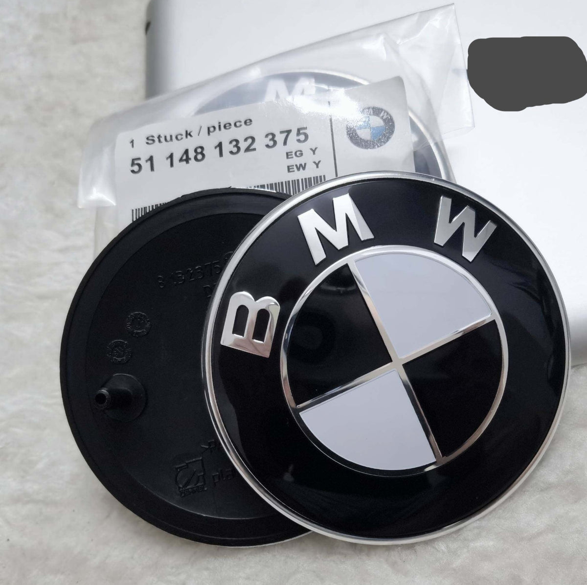 BMW Embléma FEKETE-FEHÉR 82,74,78(mm) - bömös.hu