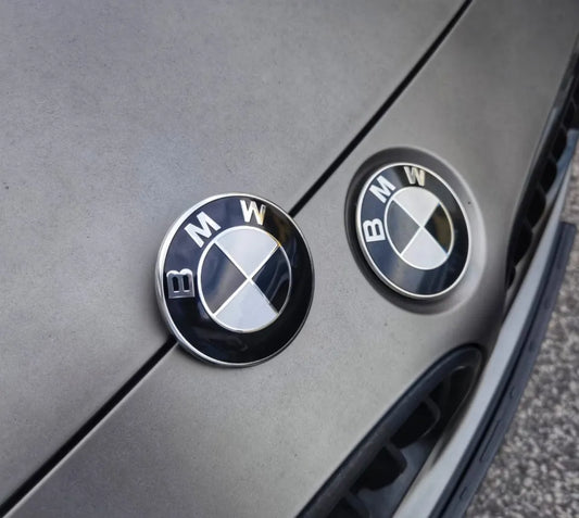 BMW Embléma FEKETE-FEHÉR 82,74(mm) - bömös.hu