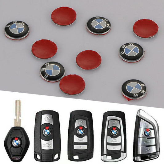 BMW Kulcsház Embléma – 11mm és 14mm, Öntapadós Kivitel - bömös.hu