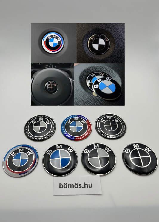 Több színben Kormánykerék BMW embléma öntapadós 45 (mm) Az Össszes Típusra - bömös.hu