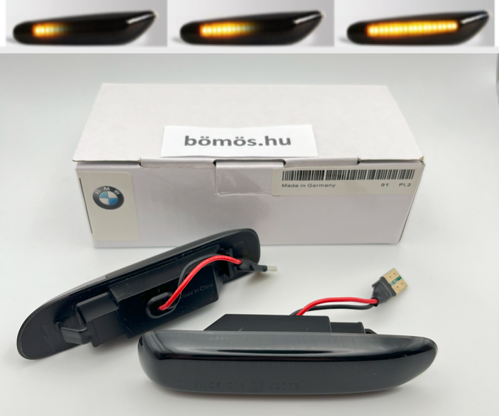 BMW E46 (Facelift előtti) LED Dinamikus Oldalsó Irányjelző – E-Jelzéssel - bömös.hu
