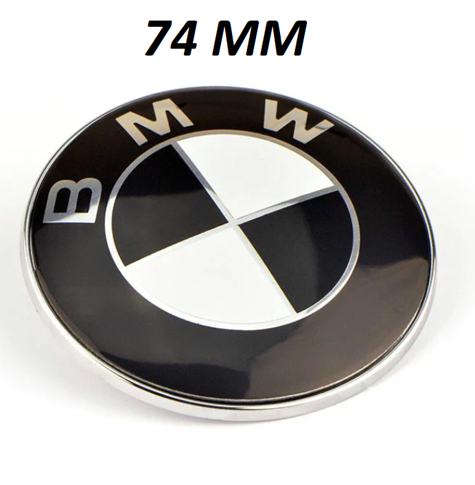 BMW Embléma FEKETE-FEHÉR 82,74,78(mm) - bömös.hu