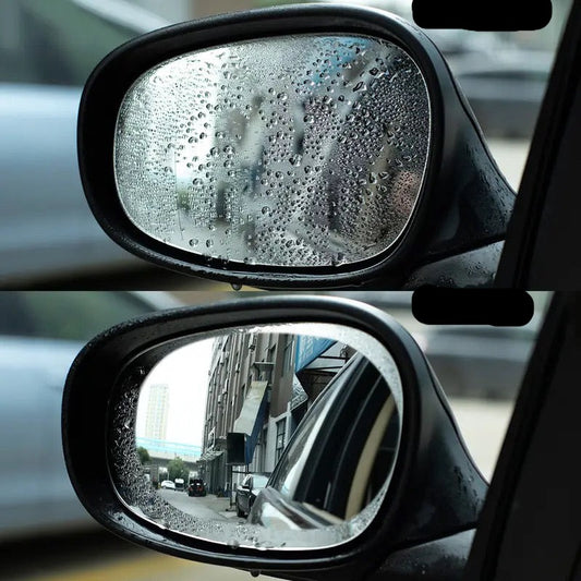 🚗 Víztaszító és Párásodásgátló Tükörfólia – 1 Pár - bömös.hu