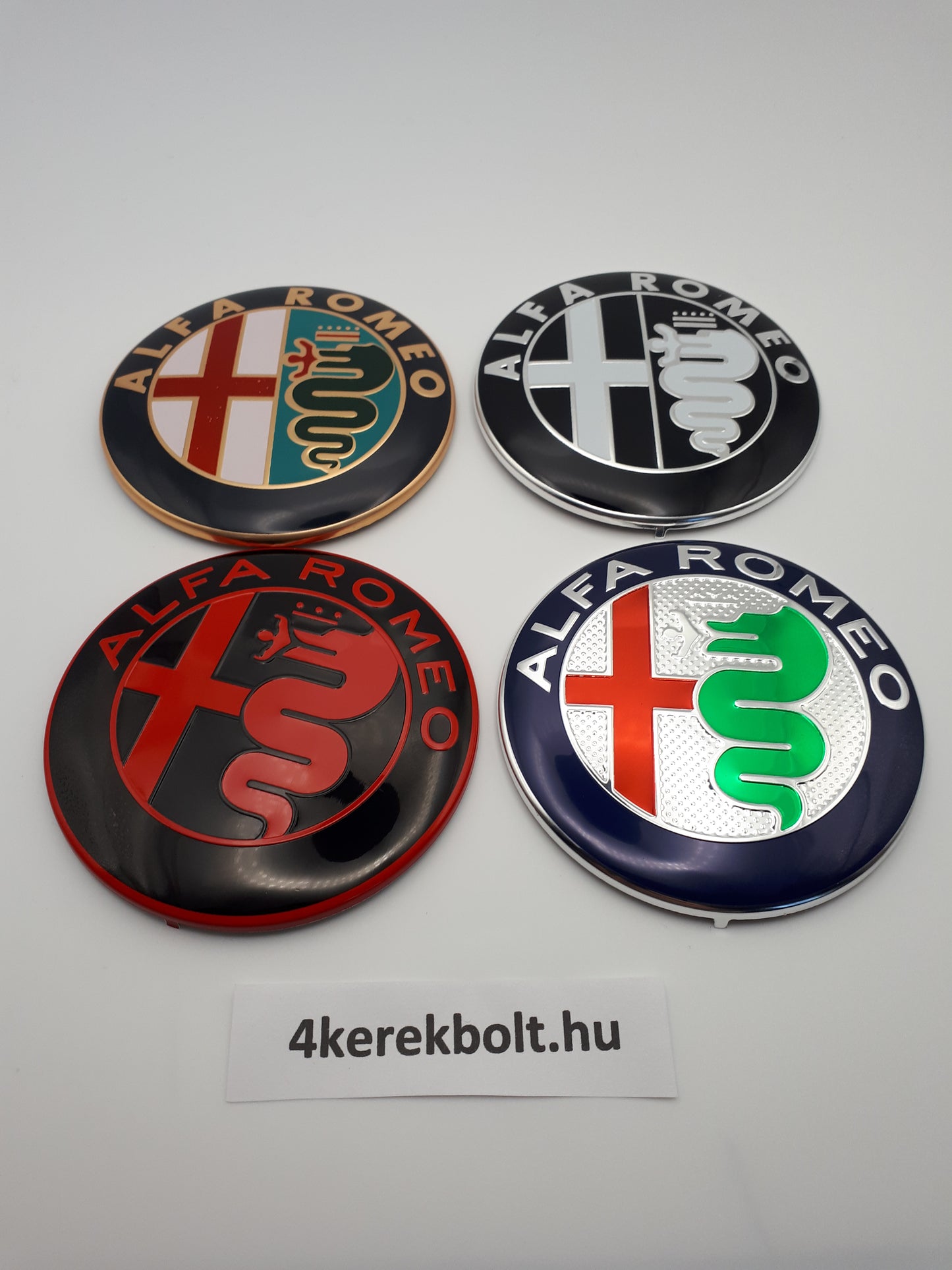 Alfa Romeo Felnikupak – 60 mm Külső Átmérővel (4 db-os szett)