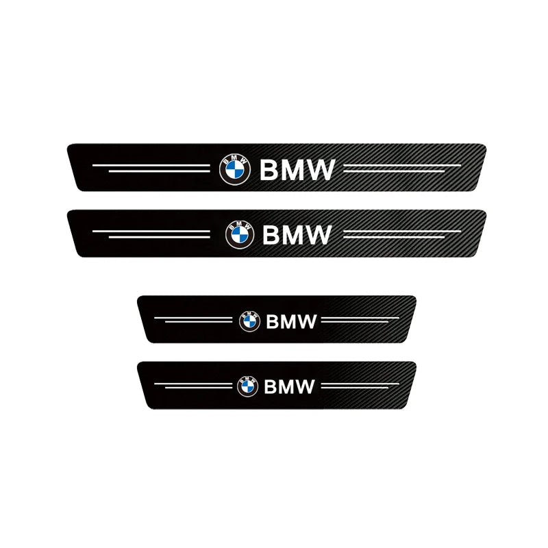 BMW Ajtóküszöb védő matrica szett – Carbon Fiber hatás (4 db)