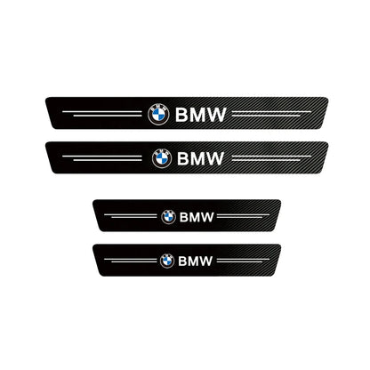 BMW Ajtóküszöb védő matrica szett – Carbon Fiber hatás (4 db)