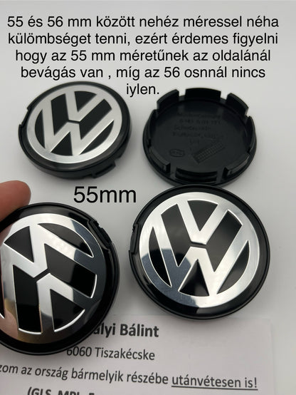 Volkswagen Felnikupak garnitúra(4DB) 55,56,60,63,65,70,76mm - bömös.hu