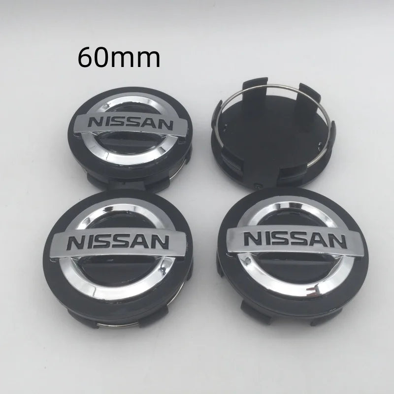 Nissan Felnikupak Szett – 4 db-os készlet 60 mm és 54 mm méretben