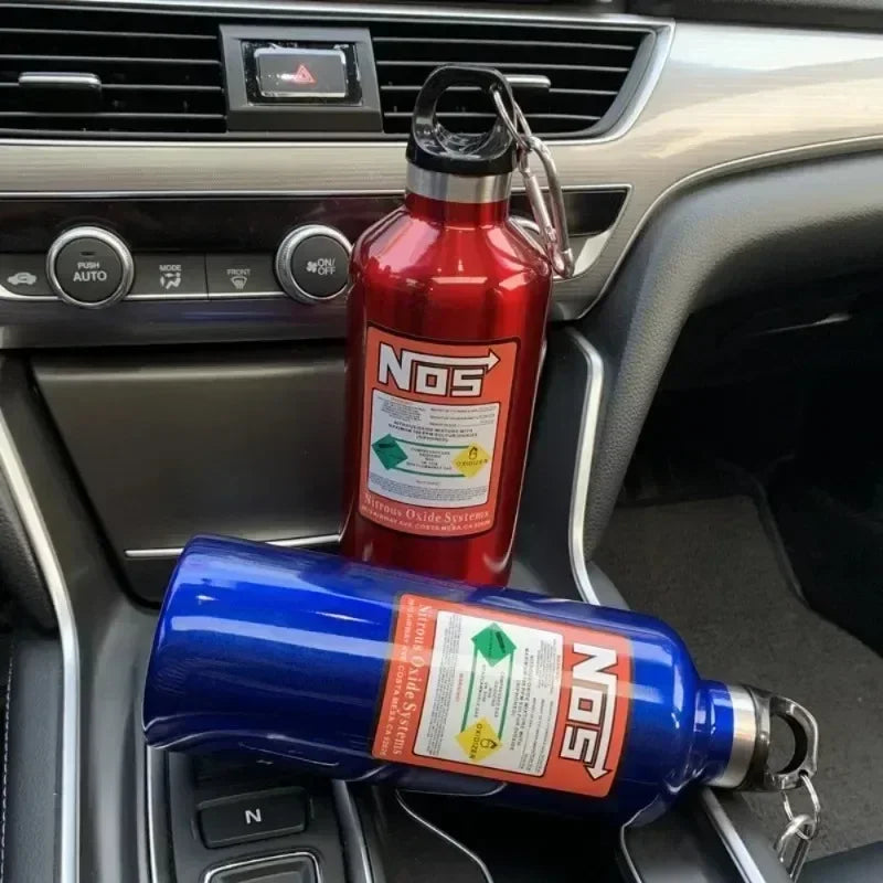 NOS Nitro Termosz – 0,5L Prémium Minőségű Ivópalack Autósoknak - bömös.hu