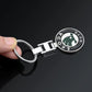 Skoda emblémás kulcstartó – Fém kulcskarika (1 db)