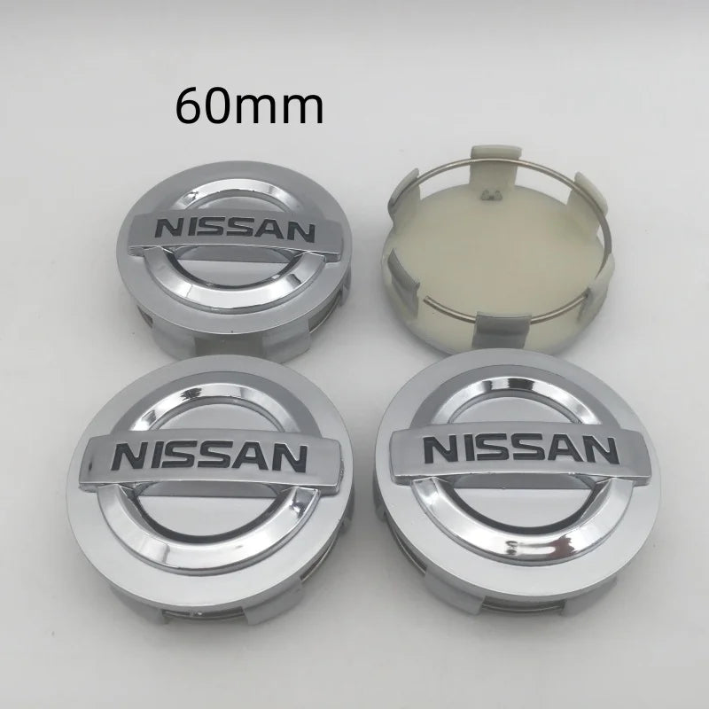 Nissan Felnikupak Szett – 4 db-os készlet 60 mm és 54 mm méretben