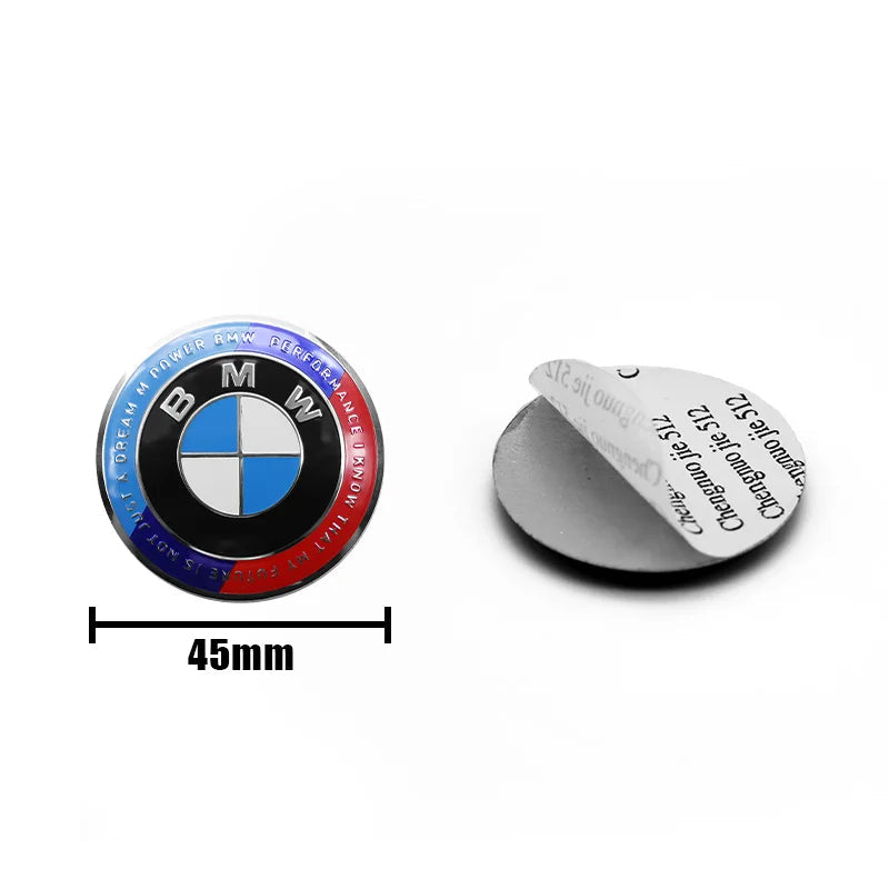 BMW Kormánykerék Embléma - 45mm Öntapadós, Több Színben