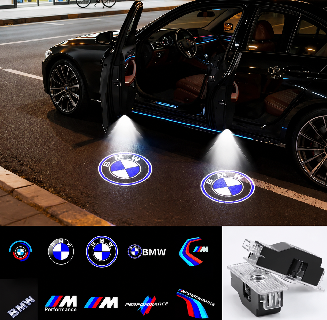 BMW Kilépőfény (Welcome LED) Szett