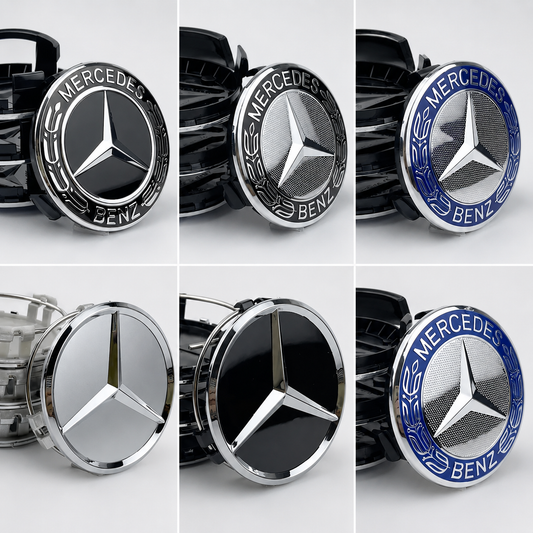 Mercedes felnikupak 75 mm (Külső Átmérő) 4DB - bömös.hu