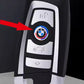 BMW Kulcsház Embléma – 11mm és 14mm, Öntapadós Kivitel