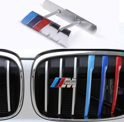 BMW Vese Rácsra Rögzíthető Fém M Logó – Csavarkészlettel