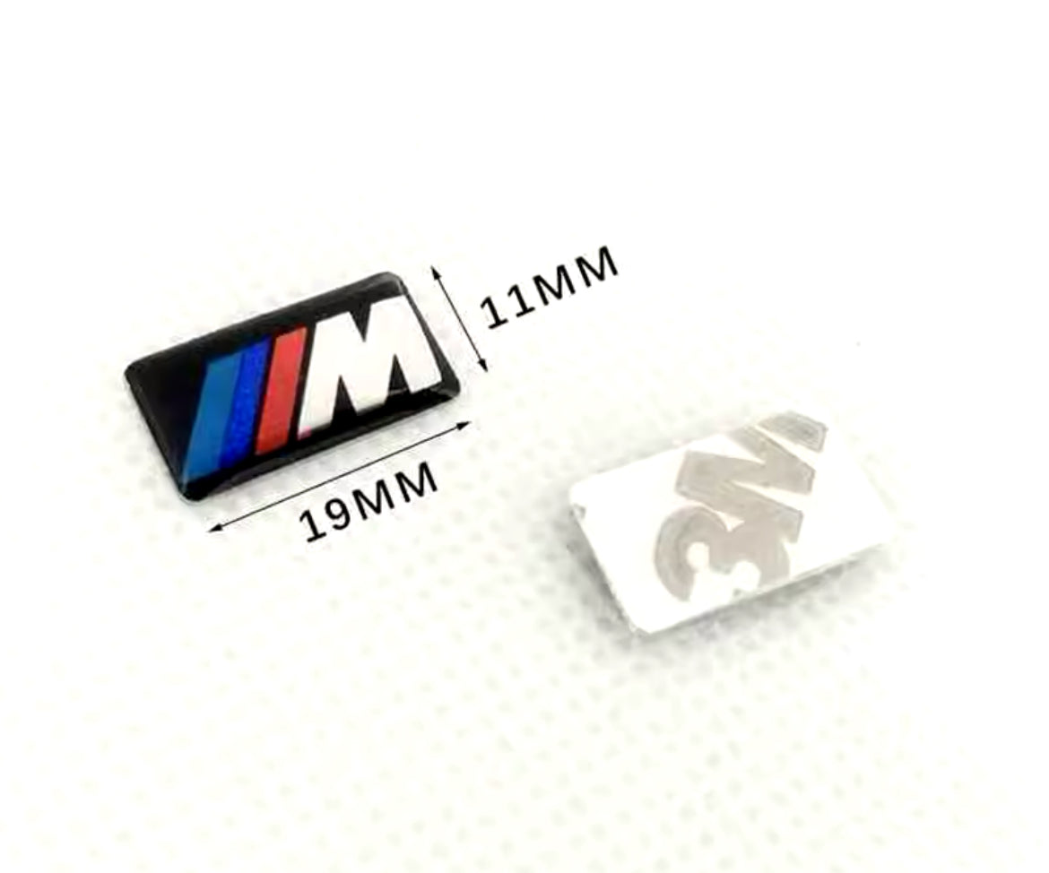 BMW M Matrica - 3 Méretben (1 db) Kormányra és Felnire