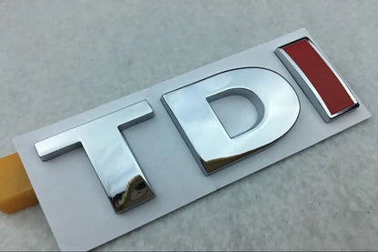 TDI felirat négy változatban - bömös.hu