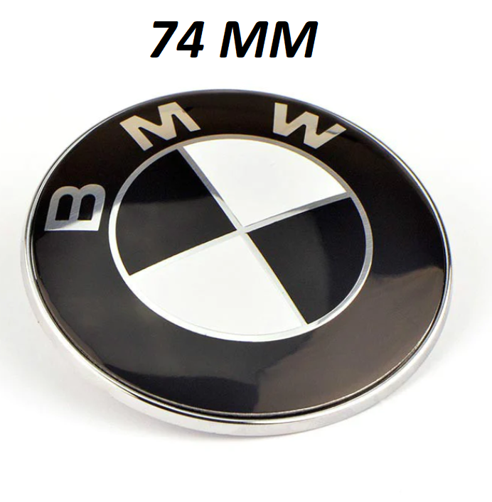 BMW Embléma FEKETE-FEHÉR 82,74(mm) - bömös.hu