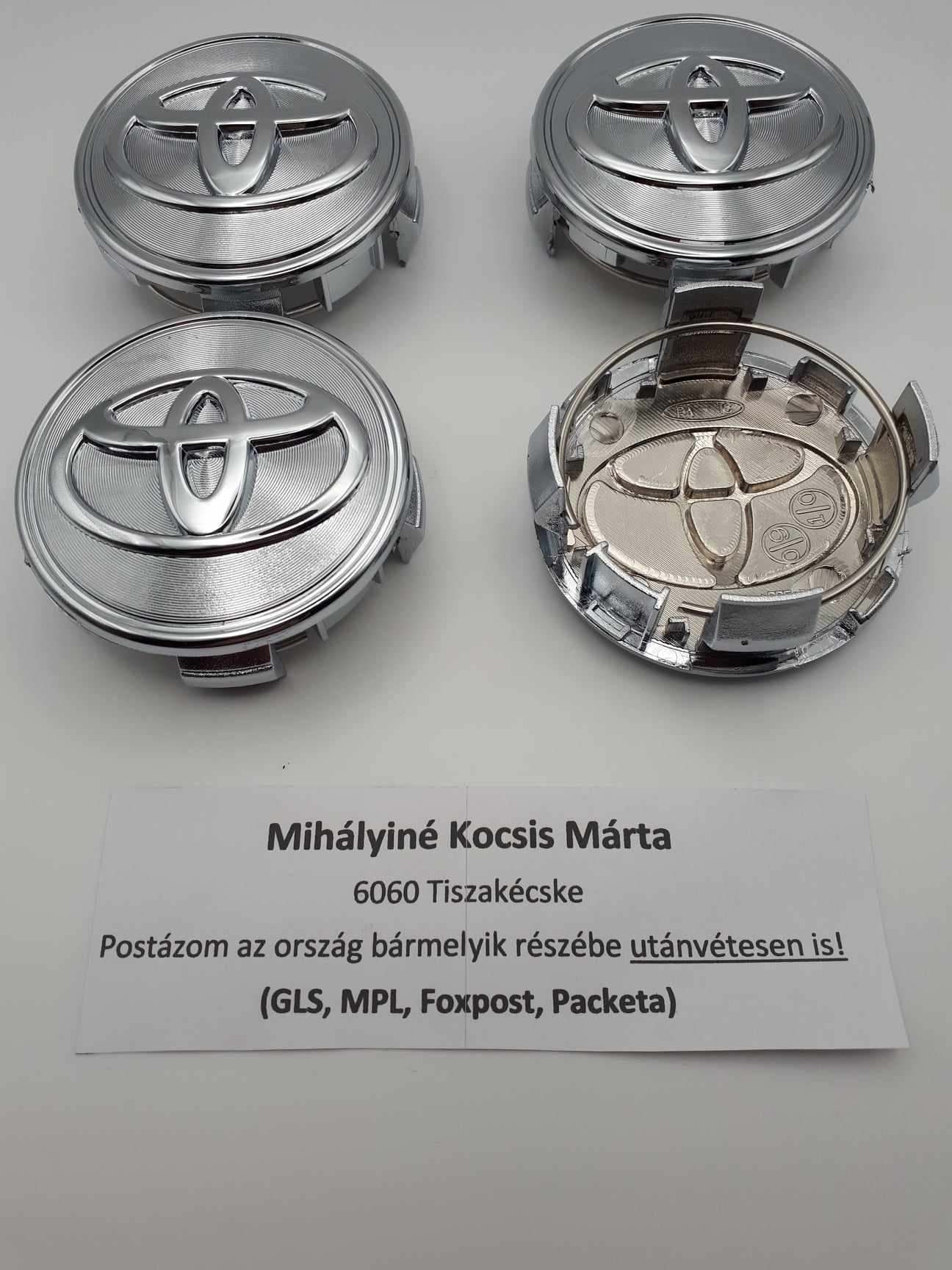 Toyota Felnikupak Szett – 4 darabos készlet több méretben