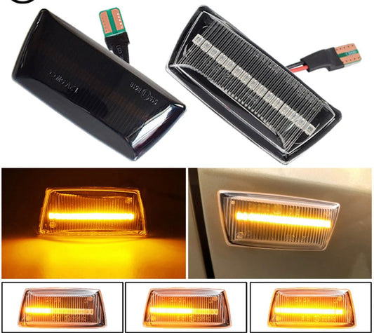 Opel Füstös Futófényes LED Oldalindex Astra H , Zafira B , Corsa D , Insignia A, Meriva B STB 1 pár - bömös.hu